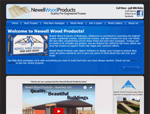 Tablet Screenshot of newellwp.com